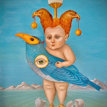 New Beginnings 45 x 40 oil canvas panel 950
