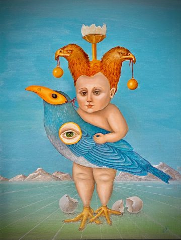 New Beginnings 45 x 40 oil canvas panel 950